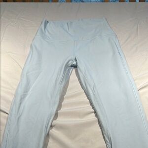 lululemon athletica powder blue align leggings